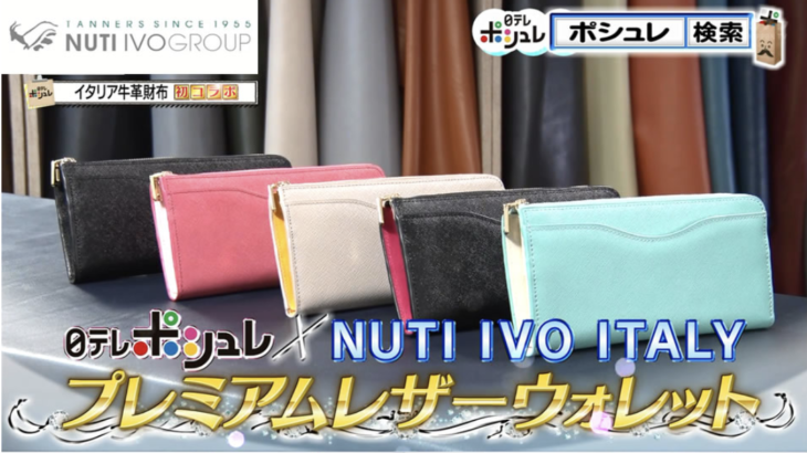 日テレ×NUTI IVO ITALY プレミアムレザーウォレットの口コミや使いやすさは？最安値も